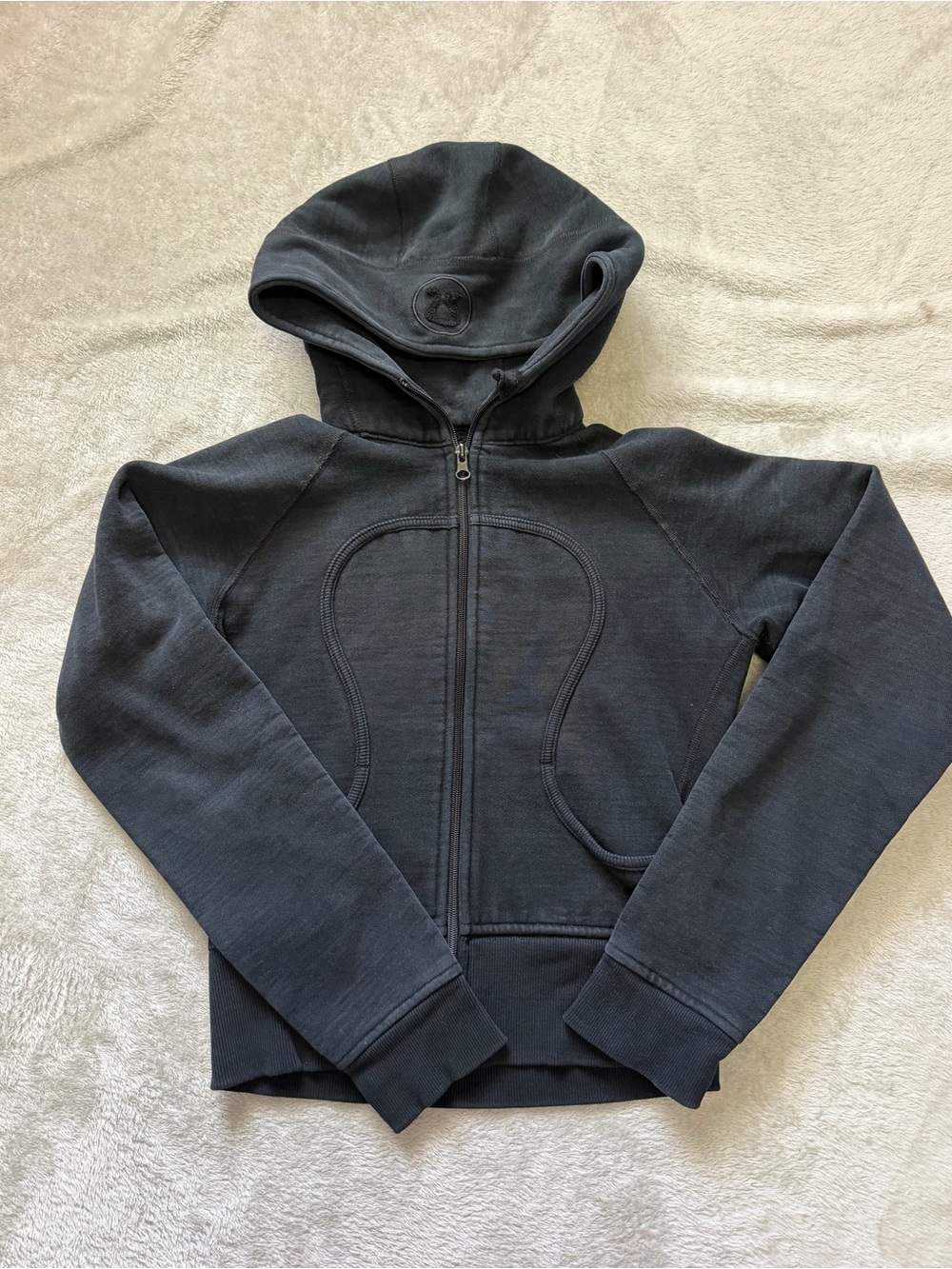 lululemon athletica Black Scuba Hoodie